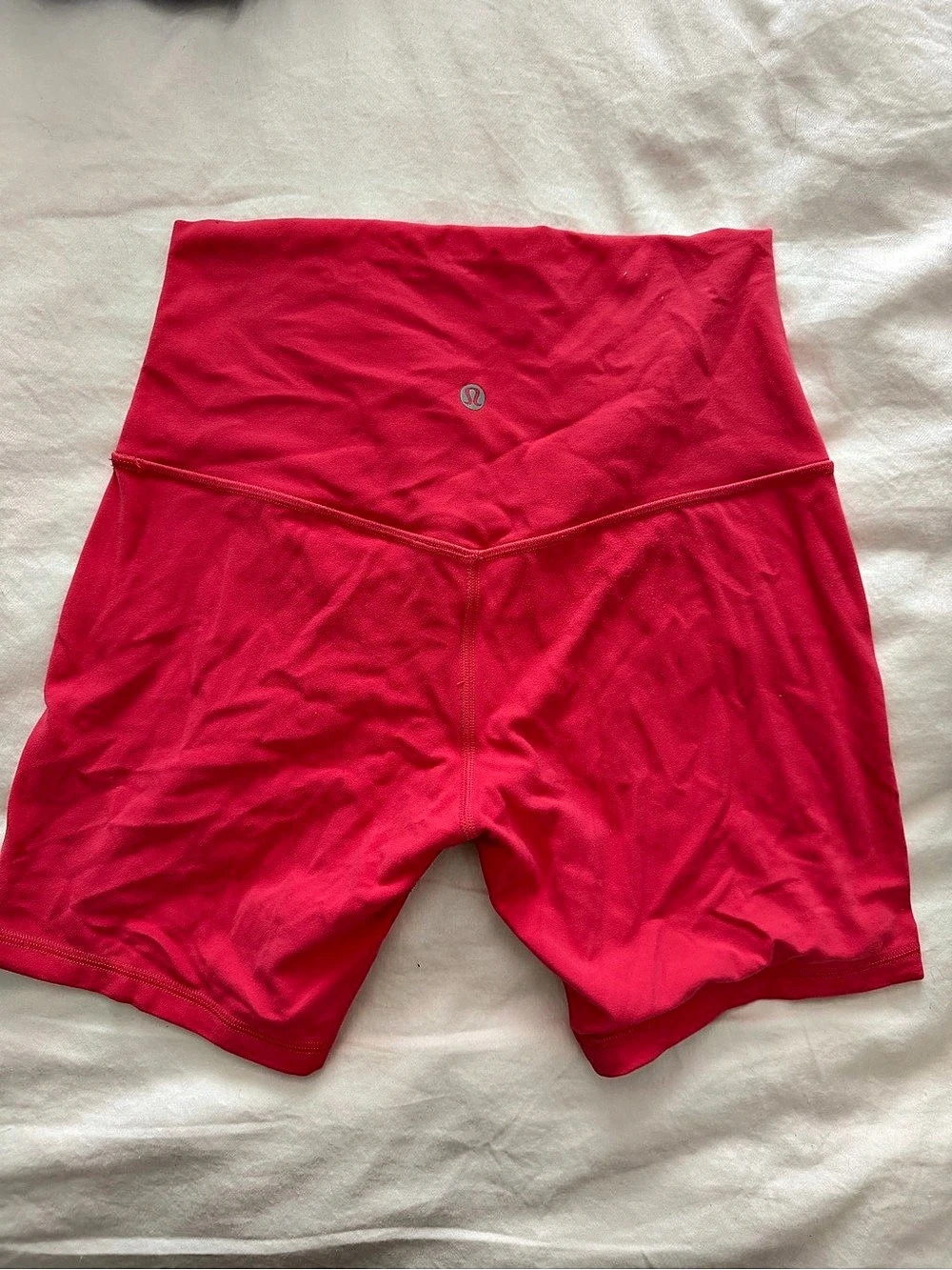 Lululemon Align High-Rise Short 6" Lipgloss Pink Bike Shorts